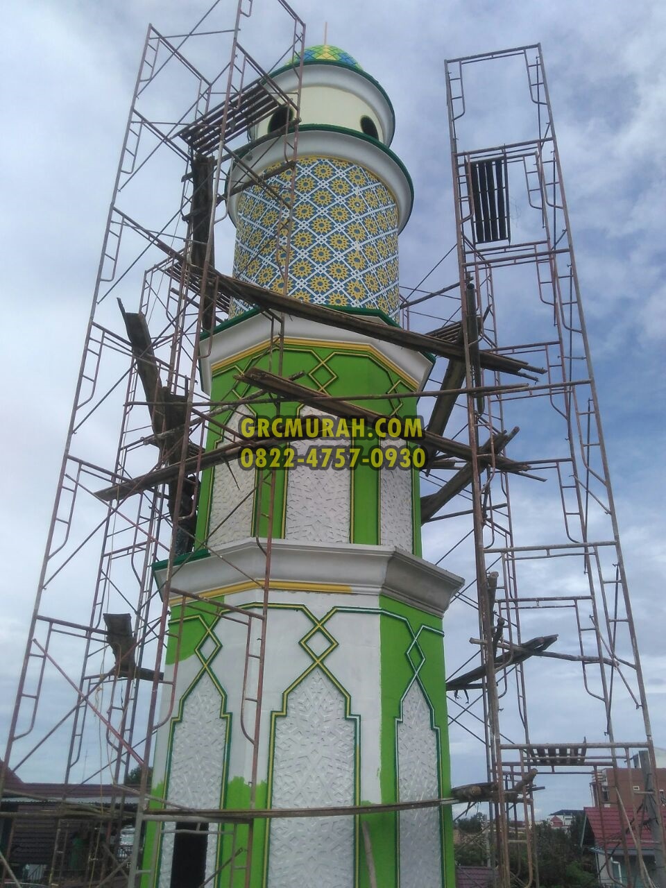 Menara Masjid GRC 11 - Berapa Harga Menara Masjid GRC