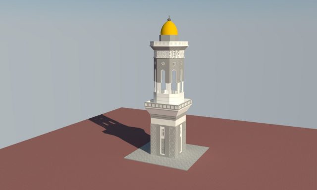 Kontraktor Menara Masjid GRC Kokoh dan Murah